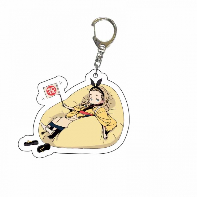 LycorisRecoil  Anime Acrylic Keychain Charm price for 5 pcs 5500