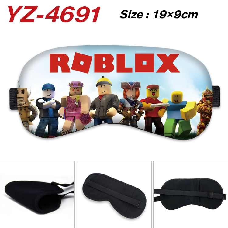 Robllox animation ice cotton eye mask without ice bag price for 5 pcs  YZ-4691