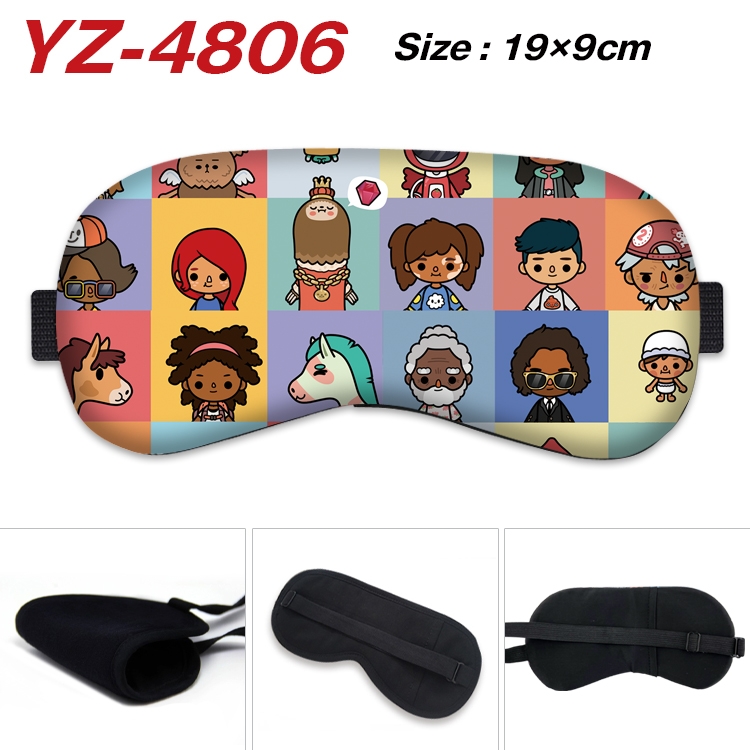 toca life world animation ice cotton eye mask without ice bag price for 5 pcs YZ-4806