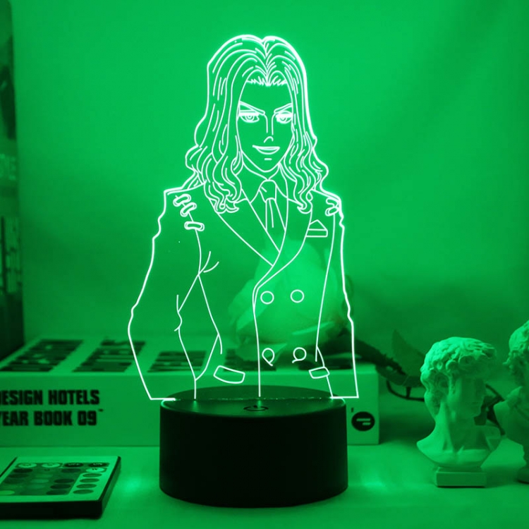Identity V 3D night light USB touch switch colorful acrylic table lamp BLACK BASE 4576
