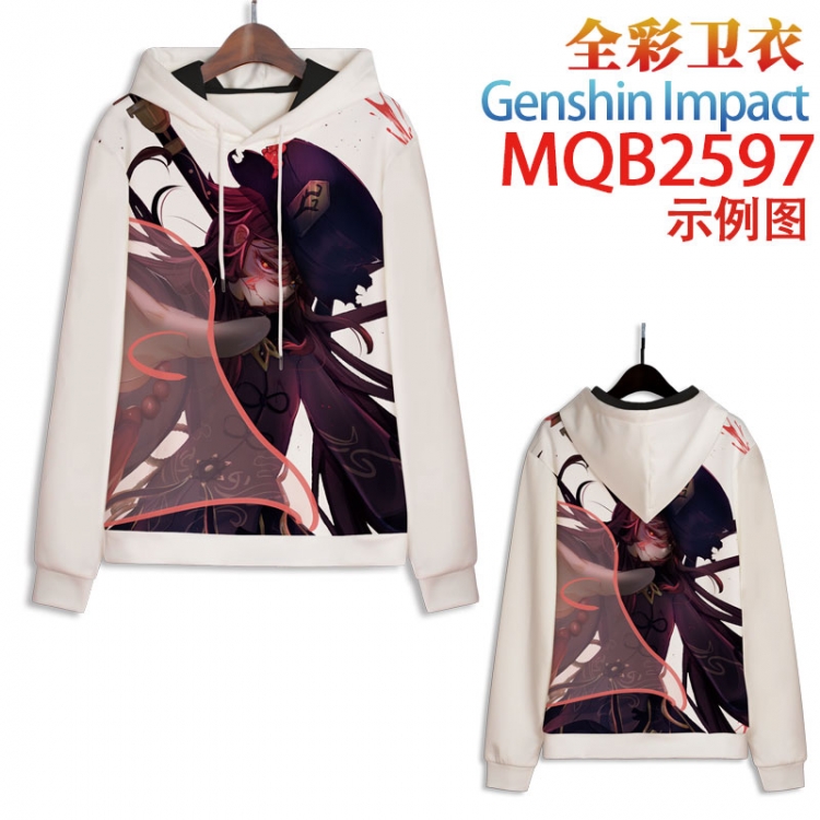 Genshin Impact  Full color hooded sweatshirt without zipper pocket from XXS to 4XL  MQB-2597