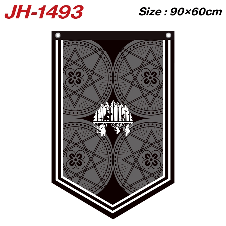 Stranger Things Anime Peripheral Full Color Printing Banner 90X60CM  JH-1493