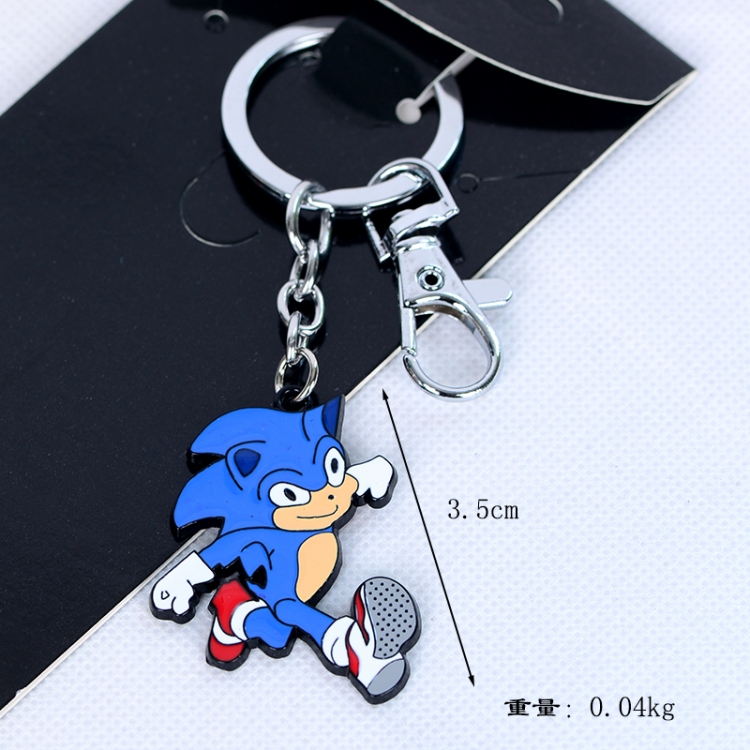 Sonic The Hedgehog Animation peripheral stereo key chain pendant