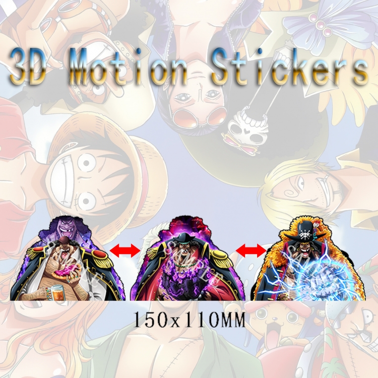 One Piece Magic 3D HD variable map car computer animation stickers price for 2 pcs