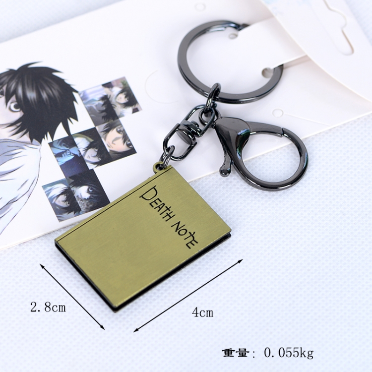 Death note Animation peripheral key chain pendant price for 5 pcs