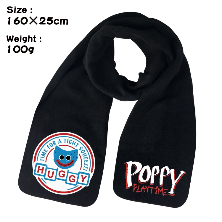 poppy playtime Anime fleece scarf bib 160X25CM 