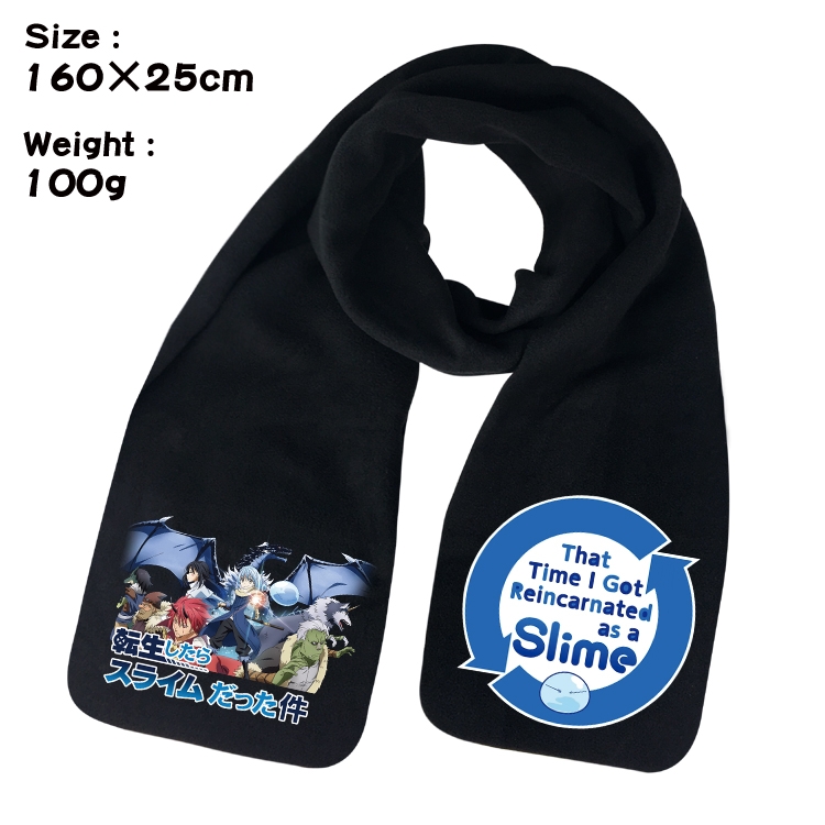 That Time I Got Slim Anime fleece scarf bib 160X25CM 
