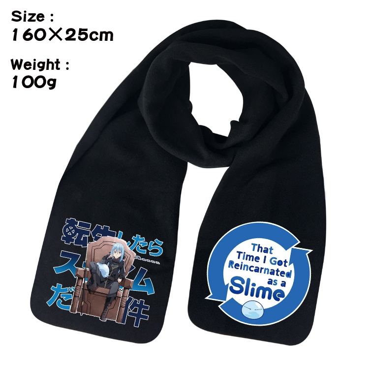 That Time I Got Slim Anime fleece scarf bib 160X25CM 