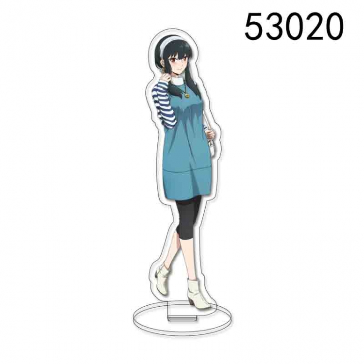 SPY×FAMILY Anime characters acrylic Standing Plates Keychain 15CM 53020