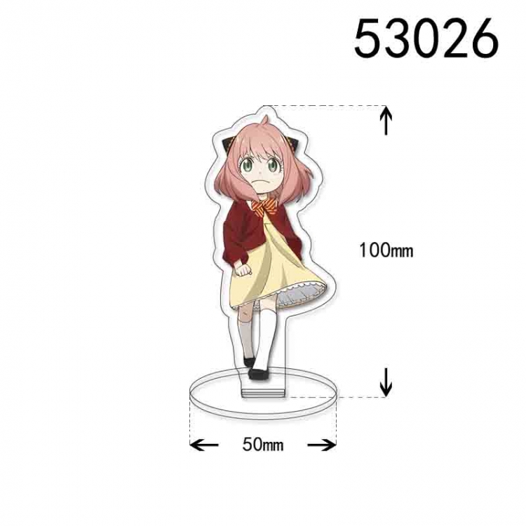 SPY×FAMILY Anime characters acrylic Standing Plates Keychain 15CM 53026