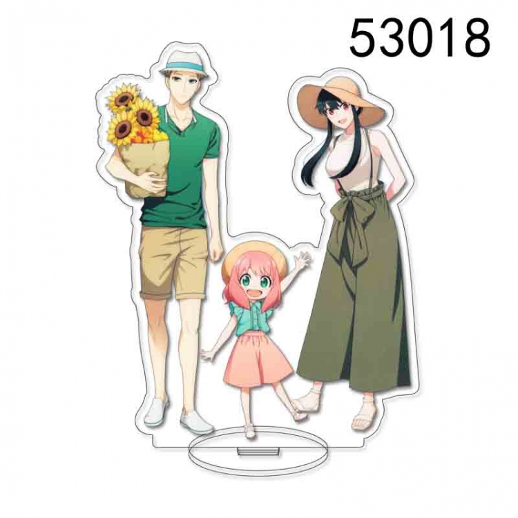 SPY×FAMILY Anime characters acrylic Standing Plates Keychain 15CM 53018