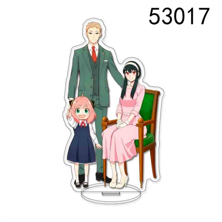 SPY×FAMILY Anime characters acrylic Standing Plates Keychain 15CM 53017