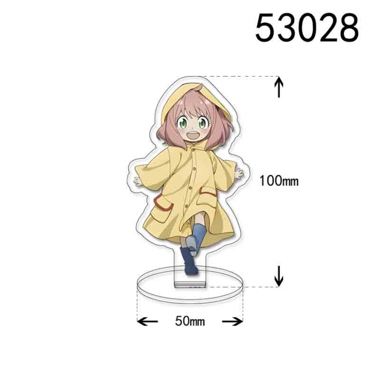 SPY×FAMILY Anime characters acrylic Standing Plates Keychain 15CM 53028