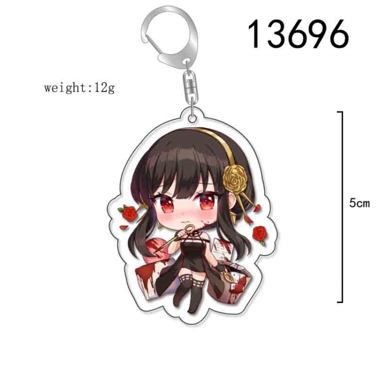 SPY×FAMILY Anime Acrylic Keychain Charm price for 5 pcs 13696