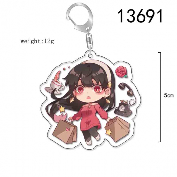 SPY×FAMILY Anime Acrylic Keychain Charm price for 5 pcs 13691