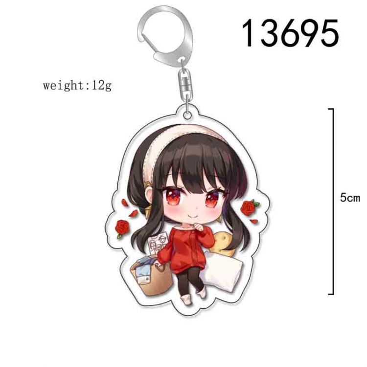 SPY×FAMILY Anime Acrylic Keychain Charm price for 5 pcs 13695