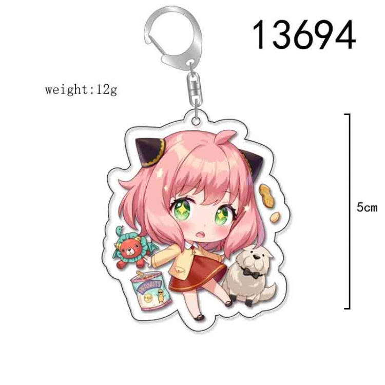 SPY×FAMILY Anime Acrylic Keychain Charm price for 5 pcs 13694