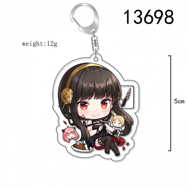 SPY×FAMILY Anime Acrylic Keychain Charm price for 5 pcs 13698