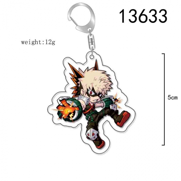 My Hero Academia Anime Acrylic Keychain Charm price for 5 pcs 13633