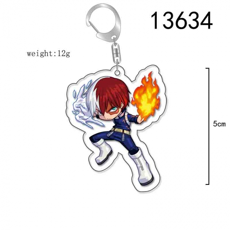 My Hero Academia Anime Acrylic Keychain Charm price for 5 pcs 13634