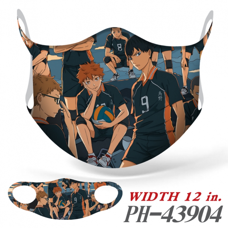 Haikyuu!! Full color Ice silk seamless Mask price for 5 pcs  PH-43904A