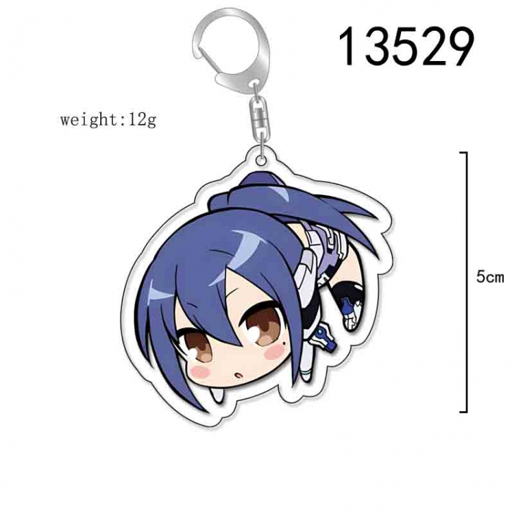 Date-A-Live Anime Acrylic Keychain Charm price for 5 pcs 13529