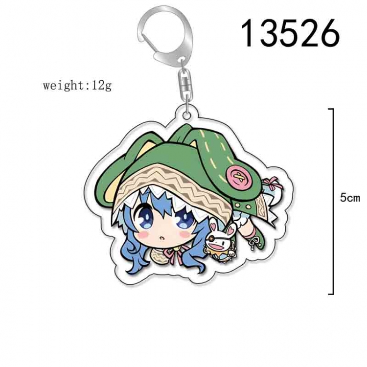 Date-A-Live Anime Acrylic Keychain Charm price for 5 pcs 13526
