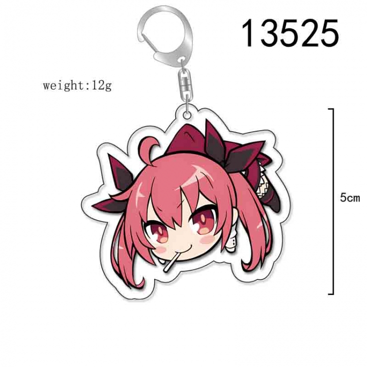 Date-A-Live Anime Acrylic Keychain Charm price for 5 pcs 13525