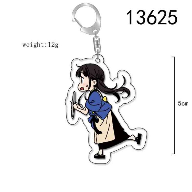 Lycoris Recoil Anime Acrylic Keychain Charm price for 5 pcs 13625