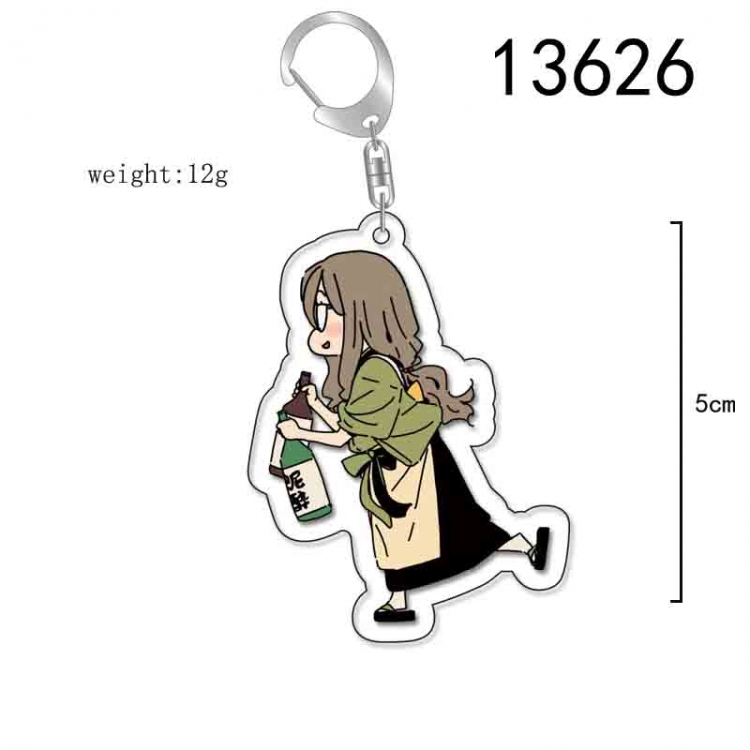 Lycoris Recoil Anime Acrylic Keychain Charm price for 5 pcs 13626