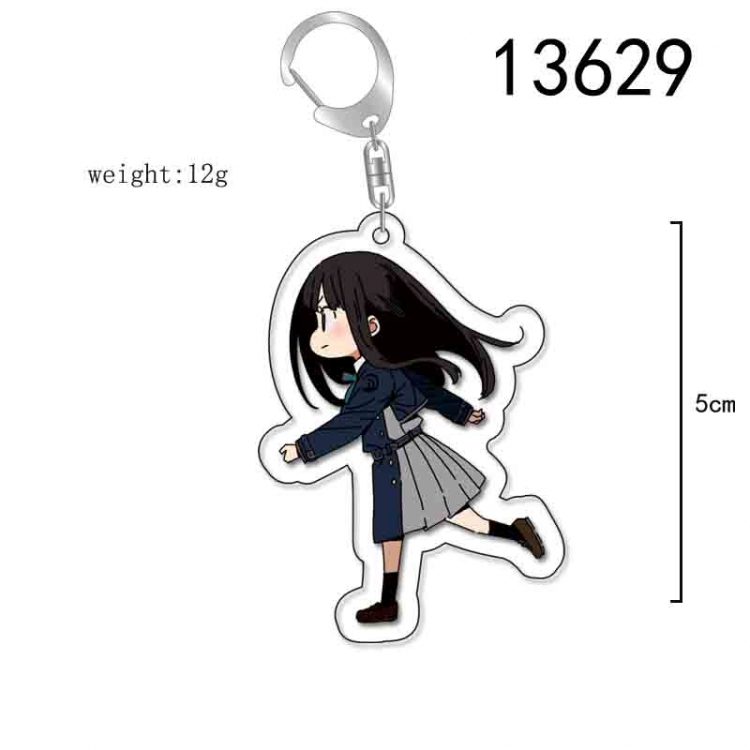 Lycoris Recoil Anime Acrylic Keychain Charm price for 5 pcs 13629