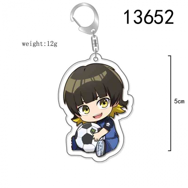 BLUE LOCK Anime Acrylic Keychain Charm price for 5 pcs  13652