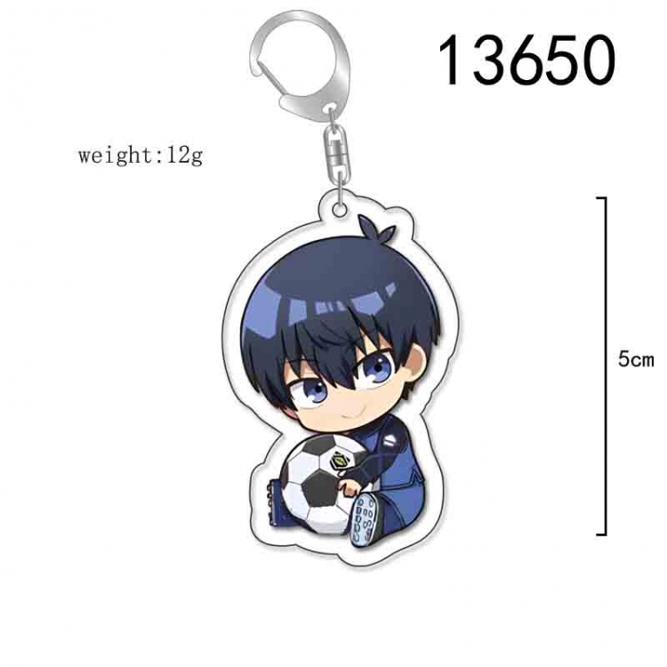 BLUE LOCK Anime Acrylic Keychain Charm price for 5 pcs 13650