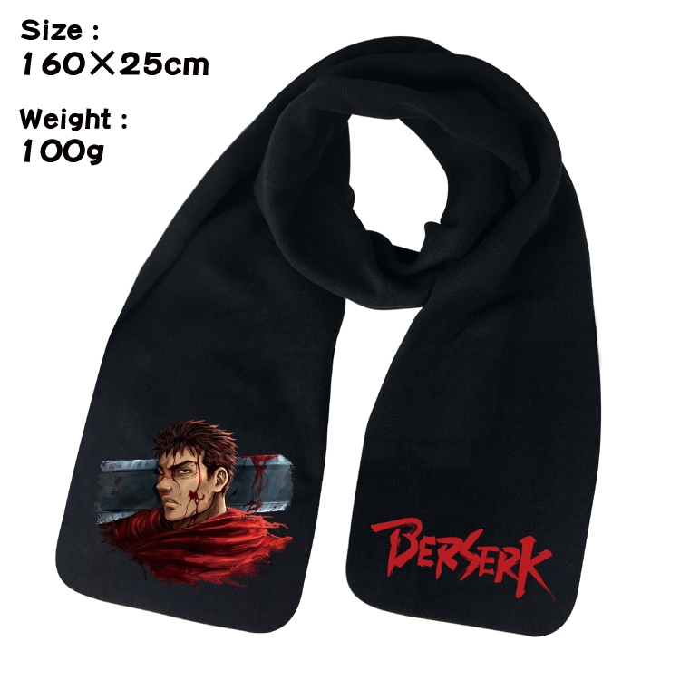 Berserk Anime fleece scarf bib 160X25CM
