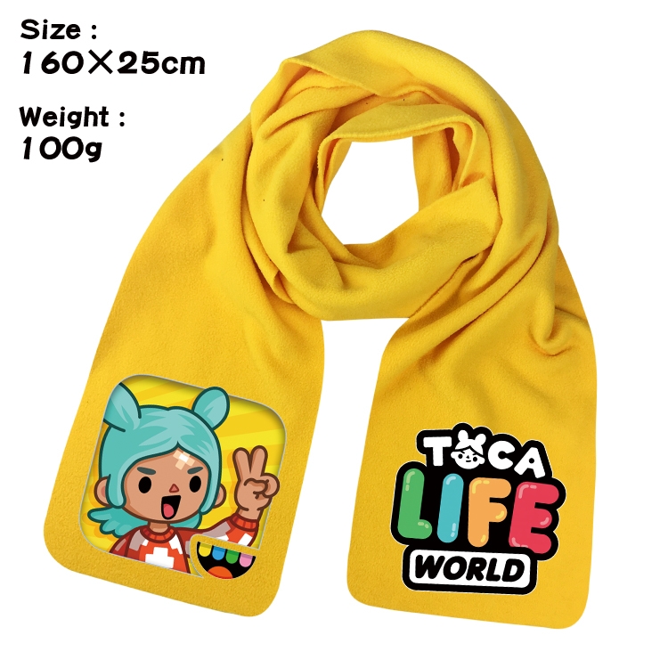 toca life world Anime fleece scarf bib 160X25CM 