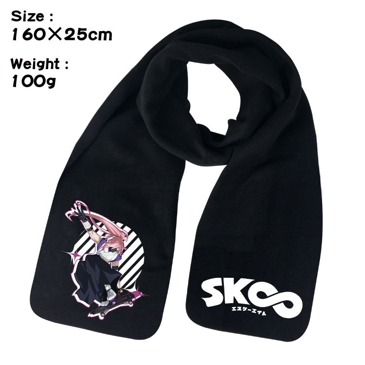 SK∞ Anime fleece scarf bib 160X25CM 