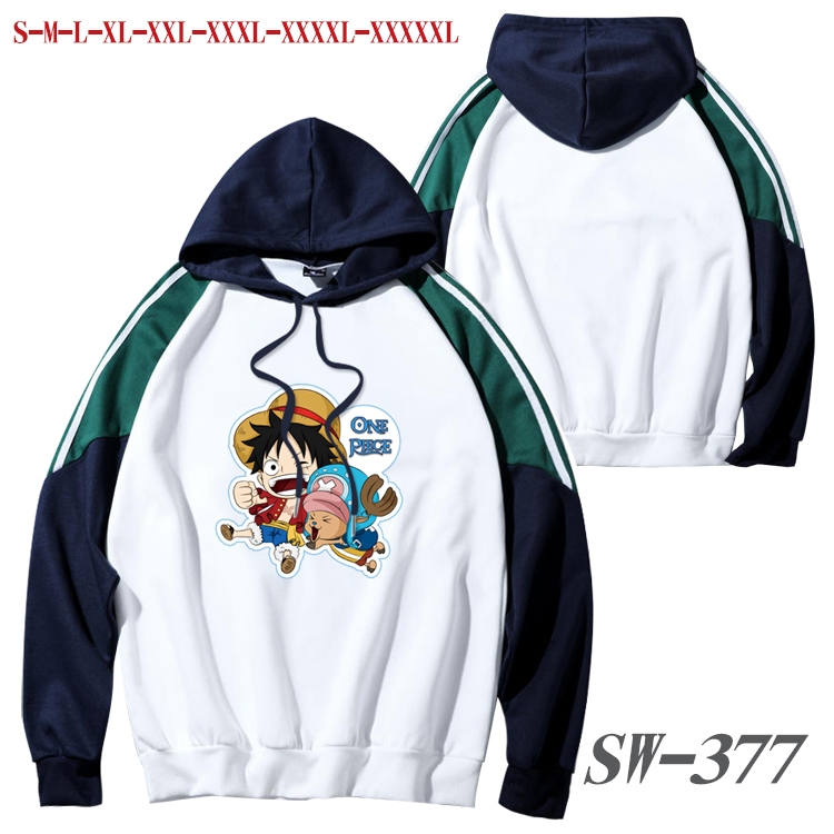 SPY×FAMILY Anime color contrast sweater pullover Hoodie from S to 5XL