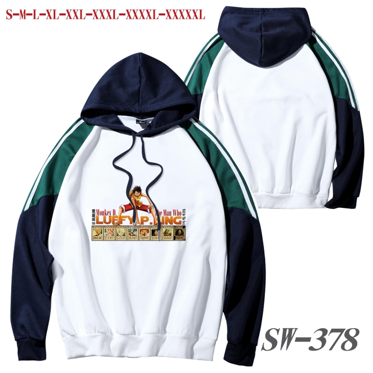 SPY×FAMILY Anime color contrast sweater pullover Hoodie from S to 5XL