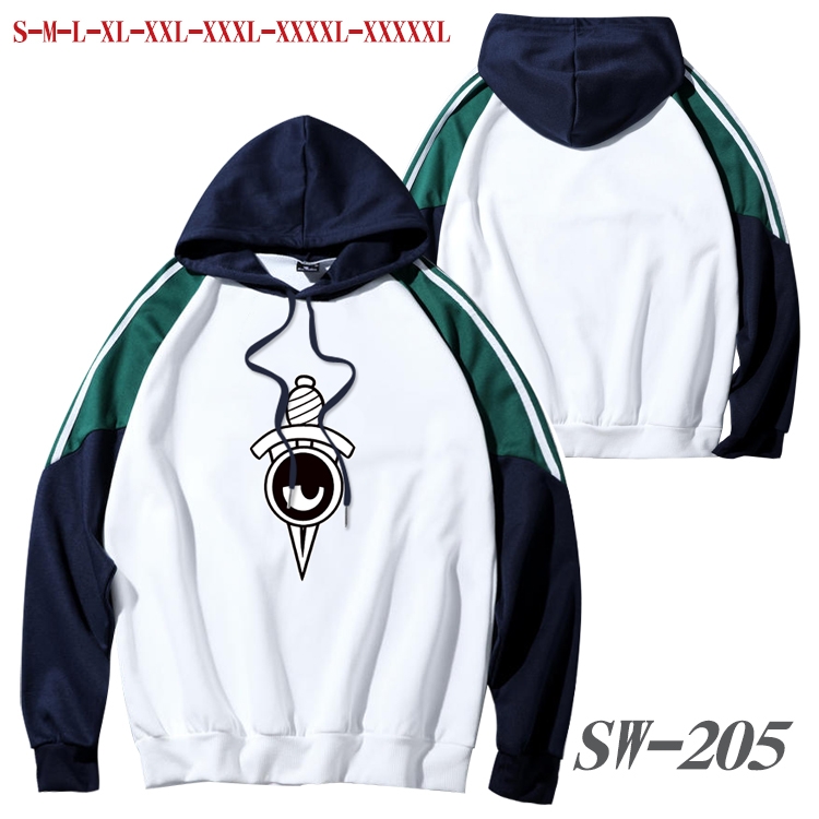 SPY×FAMILY Anime color contrast sweater pullover Hoodie from S to 5XL