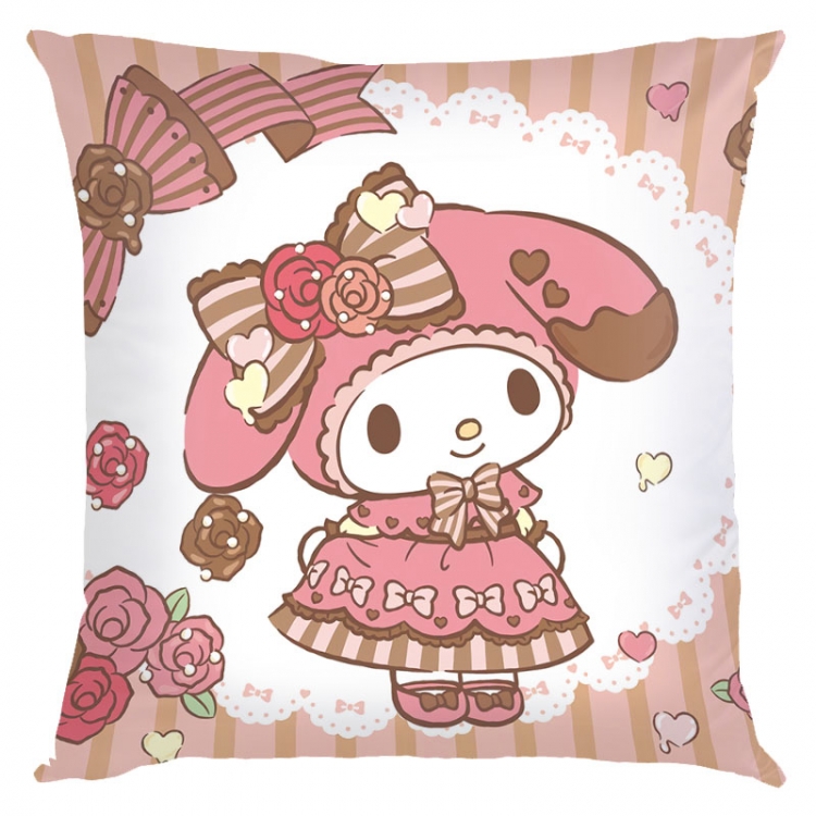 Melody Cartoon square full-color pillow cushion 45X45CM NO FILLING Z3-76