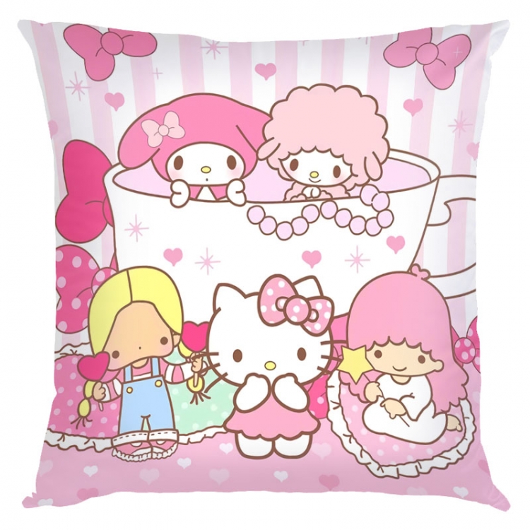 Melody Cartoon square full-color pillow cushion 45X45CM NO FILLING  Z3-88