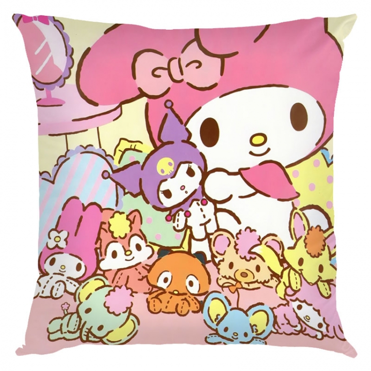 Melody Cartoon square full-color pillow cushion 45X45CM NO FILLING  Z3-90