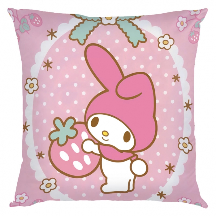Melody Cartoon square full-color pillow cushion 45X45CM NO FILLING  Z3-85