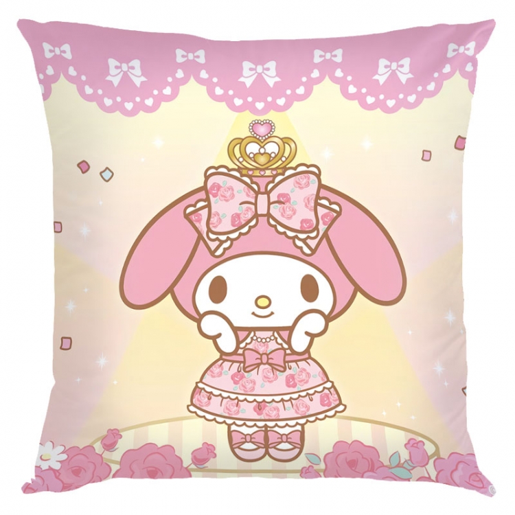 Melody Cartoon square full-color pillow cushion 45X45CM NO FILLING Z3-95