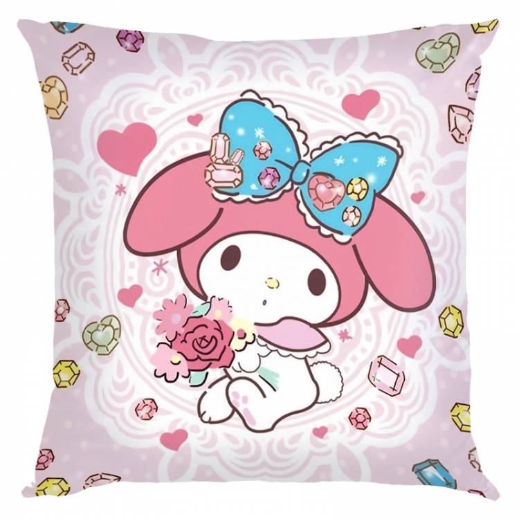 Melody Cartoon square full-color pillow cushion 45X45CM NO FILLING  Z3-77