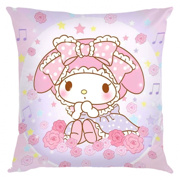 Melody Cartoon square full-color pillow cushion 45X45CM NO FILLING Z3-100