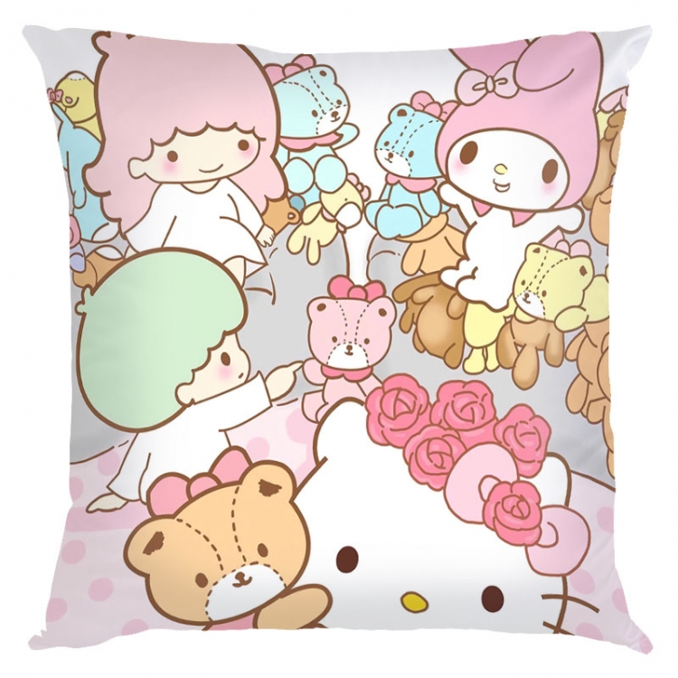 Melody Cartoon square full-color pillow cushion 45X45CM NO FILLING Z3-79