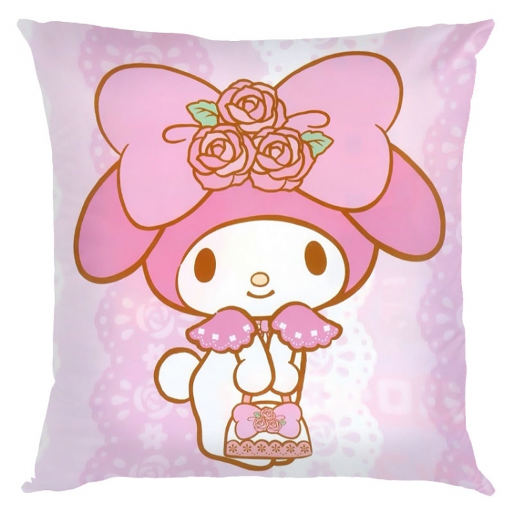 Melody Cartoon square full-color pillow cushion 45X45CM NO FILLING Z3-89