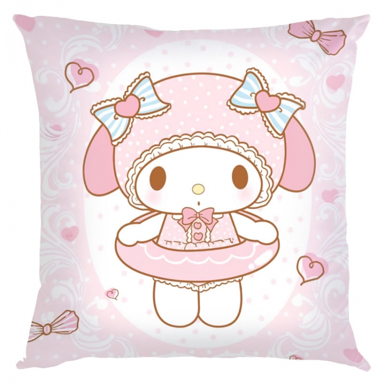 Melody Cartoon square full-color pillow cushion 45X45CM NO FILLING Z3-8