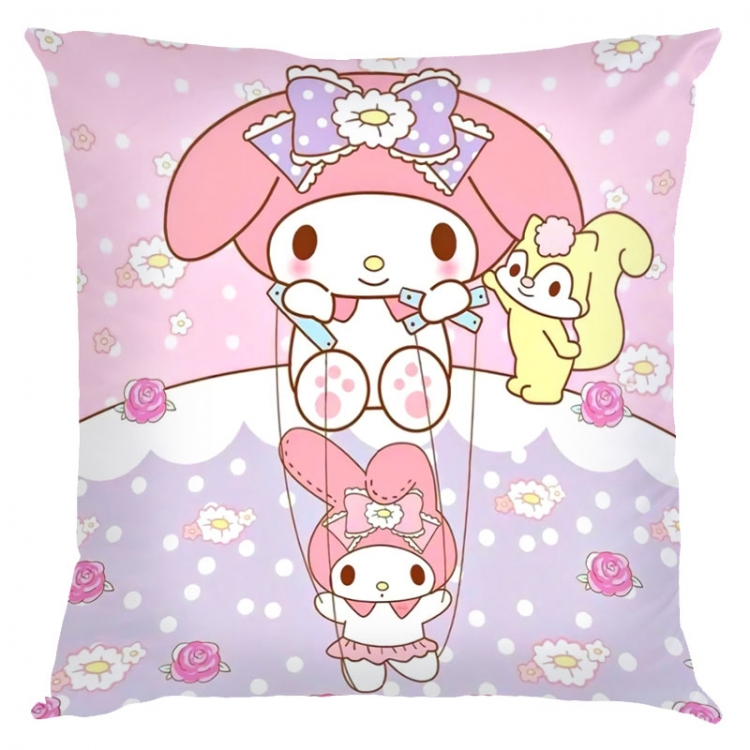 Melody Cartoon square full-color pillow cushion 45X45CM NO FILLING Z3-99